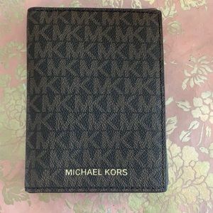 Michel Kors Passport Holder- Brown